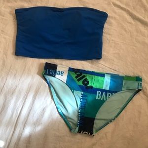 Aerie bandeau bikini top and bottom